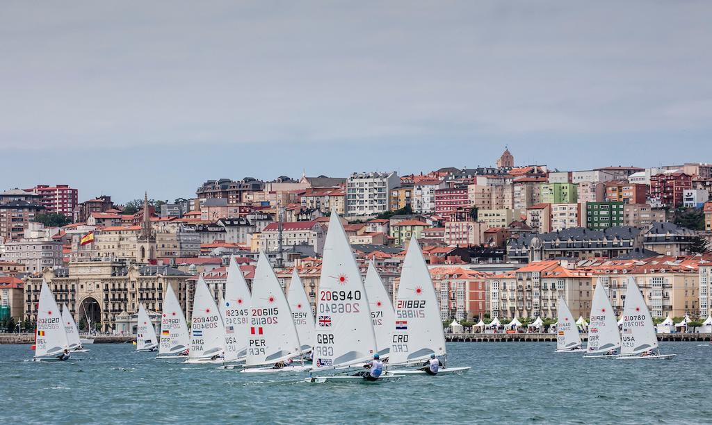 Sailing in the City of Santander - 2017 World Cup Series Final - Santander ©  Jesus Renedo / Sailing Energy http://www.sailingenergy.com/